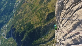 The amazing top pitches of Ranxerox, 7a, Tete d'Aval© Liam Postlethwaite
